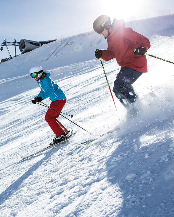 Skifahren am Pitztaler Gletscher
